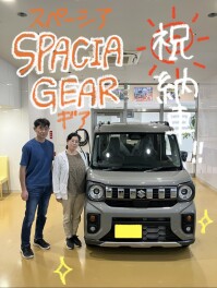 スペーシアギア納車しました！！